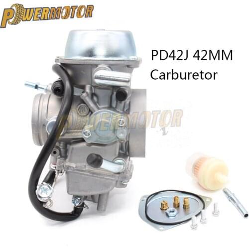 PD42J 42mm Vacuum Carburetor Case 42mm Carburetor PD42J Motorcycle For Yamaha Honda UTV ATV Quad 500cc 600cc 700cc Scooter