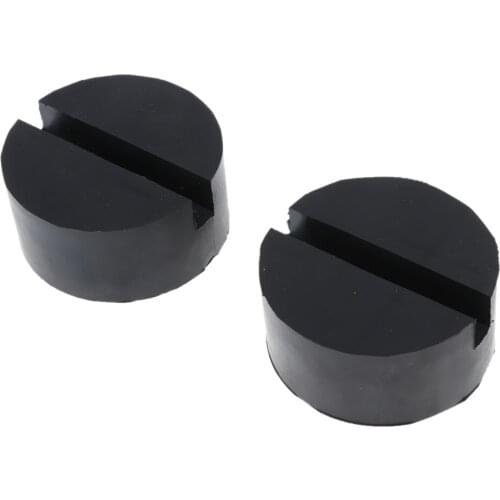 Jack Pad 2Pcs/Kit Rubber Slotted Frame Universal Protector Pinch Weld Protector