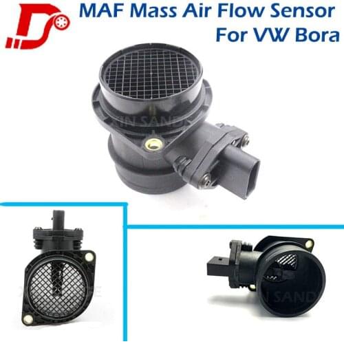 Car Accessories High Quality MAF Mass Air Flow Sensor 0280217121 For VW Bora Caddy Golf Lupo New Beetle Passat Polo Sharan