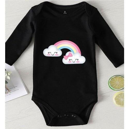 Bodysuit for Newborns Children Clothes New Born Baby Items One Piece Toddler Jumpsuit Rainbow Costume Baby Clothing