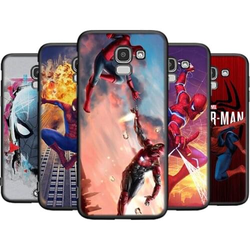 Marvel Avengers Spider-Man For Samsung Galaxy J8 J7 J6 J5 J4 J3 J530 j730 Duo Core EU Prime Star 2018 2017 2016 Phone Case