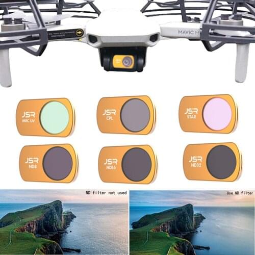 For DJI Mavic Mini Drone Optical Glass Camera Lens HD Filter KitUV CPL STAR ND8/16/32 for DJI Mavic Mini Camera Accessories