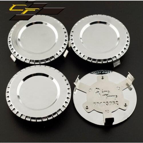 Hub Caps 4pcs 60mm 58mm Universal Car Rims Metal Clip Zinc Caps For Alloy Wheels Refit Car Styling Accessories