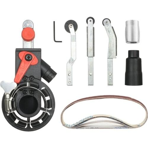 Mini Belt Head Adapter, Electric Angle Grinder for Wood Plastics, Spindle Sander with M10 Threaded Spindle