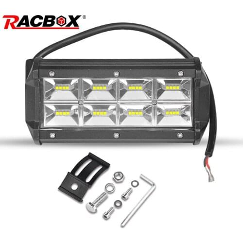 New 7 Inch 32W wide flood beam Led work Light 6000K white for Work Driving Offroad Boat Car Tractor Truck 4x4 SUV ATV 12V 24V
