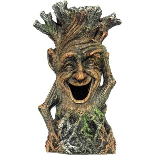 Practical Aquarium Wood Tree Man Decoration Ornaments Fish Shrimp Shelter Fish Tank Landscaping Aquascape Decor