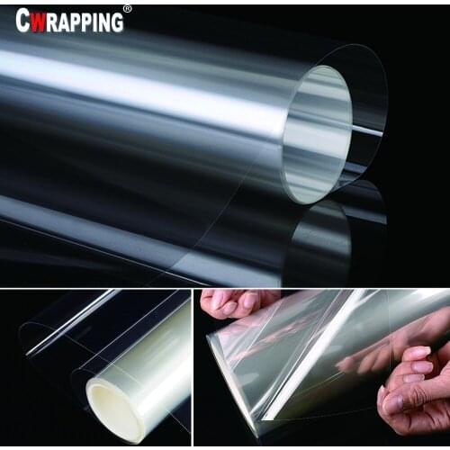 1.5/2/3/4/5m x 50cm Rhino Skin Sticker PVC Vinyl Clear Transparence Protection Film For Auto Car Bumper Hood Paint Decals