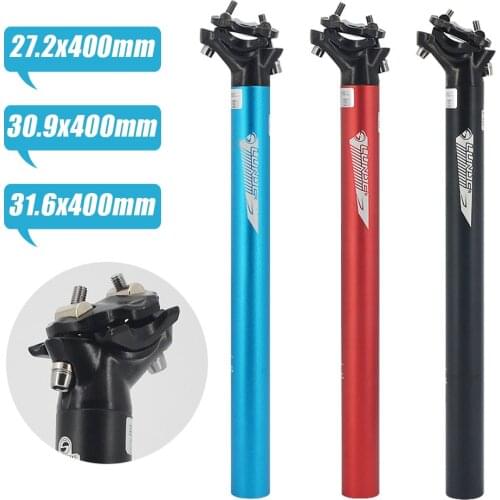 Bike Shock Absorption Seatpost MTB Suspension Seatpost Aluminum Alloy Bicycle Seat Post Seat Tube 27.2/30.9/31.6mm Diameter