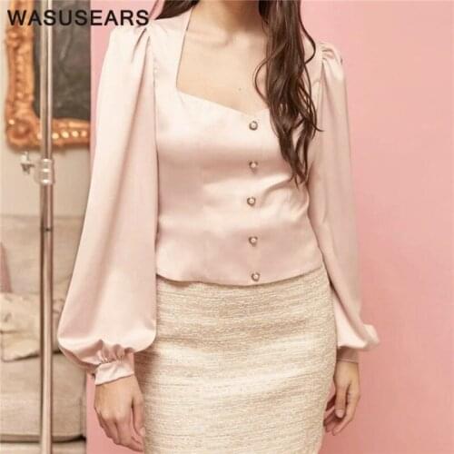 Офисные блузки Wasusears China At AliExpress