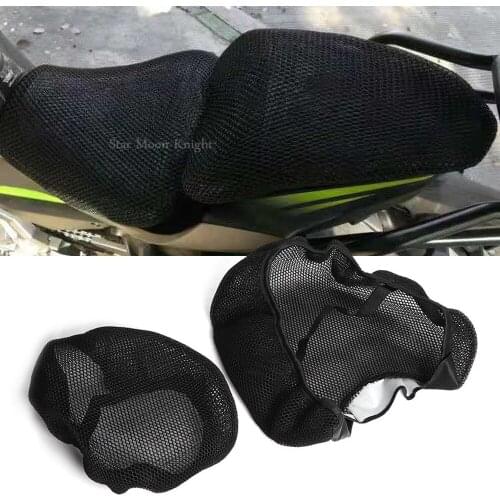 Motorcycle Protecting Cushion Seat Cover Fit for Kawasaki Ninja650 Ninja 650 Z650 Z 650 Fabric Saddle Seat Cover Accessories