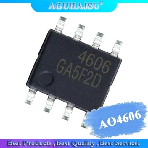 10pcs AO4606 AO 4606 MOSFET SOP-8 N + P channel MOS tube New Original