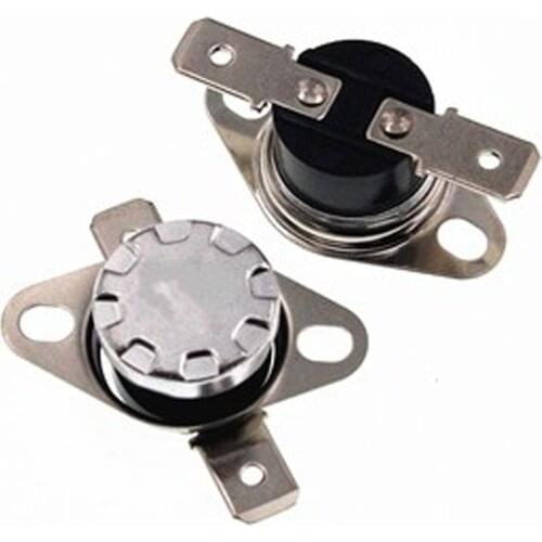 Durable Sudden jump 250V 10A 90 110 140 button thermostat thermal protector normal closed open temperature control switch KSD301