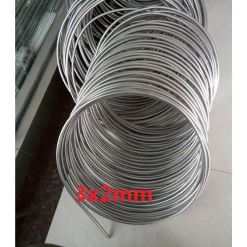 3mm od 304 316L Stainless Steel coil pipe scroll Tube Stainless Steel Pipe stainless pipe coiler capillary tubing air pipe line