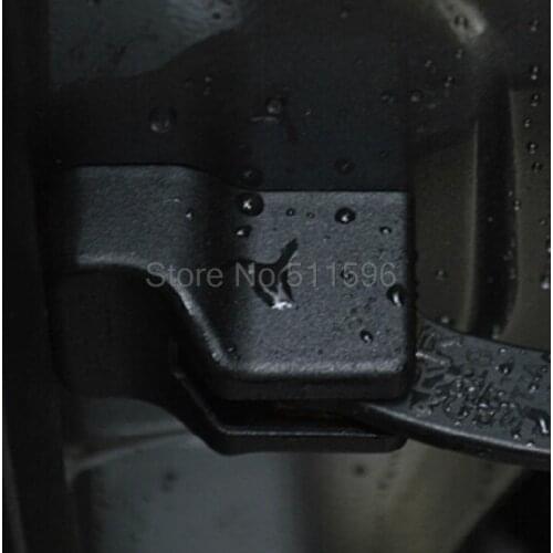 For Toyota Rav4 Corolla Vios Yaris Prius Reiz Highlander Camry mark x Crown Rustproof Door Check Arm Protection Cover Trims 4PCS