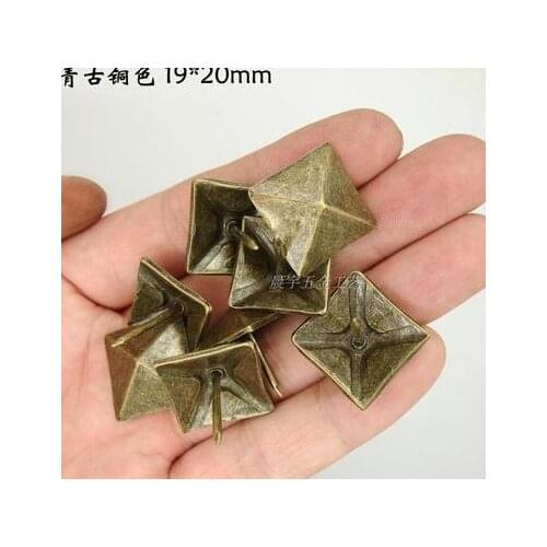 A011 Hardware accessories nails Upholstery nails Upholstery tacks Decorative tacks furniture hardware nail square 19mm*20mm