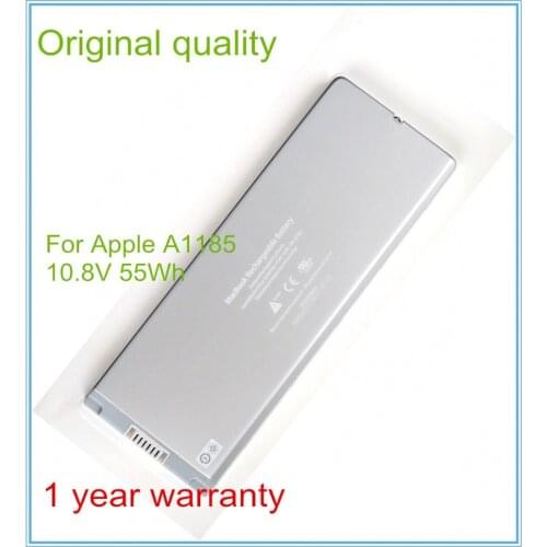 Original Silver A1185 Battery Bat for 13" 13.3 Inch MA566 MA254 MA700 MB061 A1181 A1185 MA56
