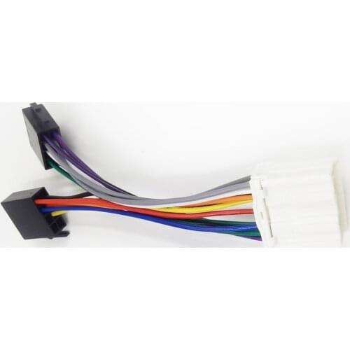 Bestolink CAR RADIO Harness Wiring ISO Connectos Transfer Cable for Mitsubishi