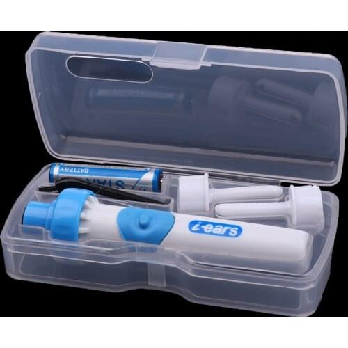 Electric Ear Wax Dirt Cleaner Wax Remover Painless Safe Earpick Soft Tool Spiral Ear-Cleaning Device