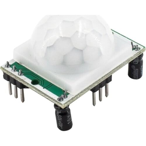 HC-SR501 HC-SR505 AM312 Adjust IR Pyroelectric Infrared PIR Motion Sensor Detector Module Bracket for arduino for Raspberry pi