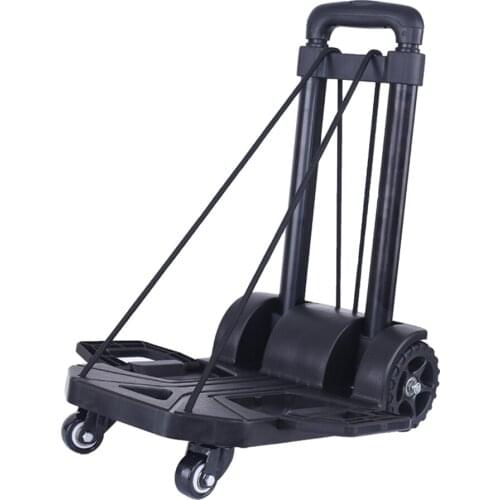 Lightweight folding trolley Folding trolley portable multifunctional mobile shopping cart with waterproof bag