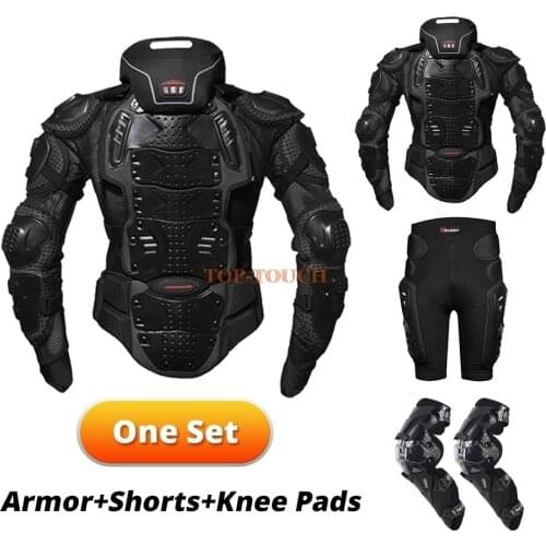 Man Off-road Motorcycle Jacket Motorcycle Off-roadFull Body Armor Motocross Racing Protective Gear Cycling Equipment S-5XL