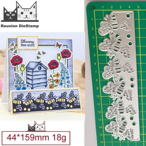 New Design Craft Metal Die Cuts Envelope Bee Lace Cutting Die Scrapbooking Album DIY Paper Card Embossing Stencils