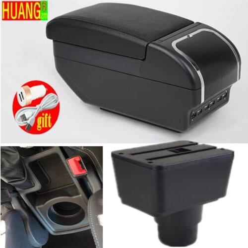 For FORD EcoSport Armrest For FORD EcoSport Car Armrest box 2018-2021 Interior Retrofit Accessories Center Storage box USB
