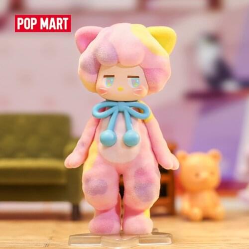 POP MART Satyr Rory Calico Baby Blister Package Collection Doll Cute Action Kawaii Animal Toy Figures Free Shipping