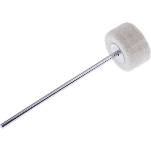 Portable Drum Pedal Hammer Mallet Stick Length 20cm for Jazz Drum Parts