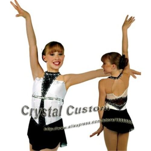 Professional Customized Ice Skating Dresses For Girls With Spandex Graceful New Brand Ice Skating Competition Dress DR2623