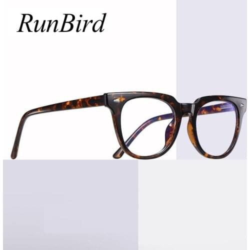 Transparent Computer Glasses Frame Women Men Anti Blue Light Round Eyewear Blocking Glasses Optical Spectacle Eyeglass 5508