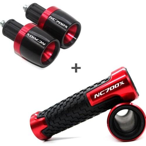 For Honda NC700X NC700X 2012 2013 2014 2015 2016 2017 NC750X 2018 2019 2020 7/8" 22MM Motorbike Handlebar Grip Handle Bar Hand