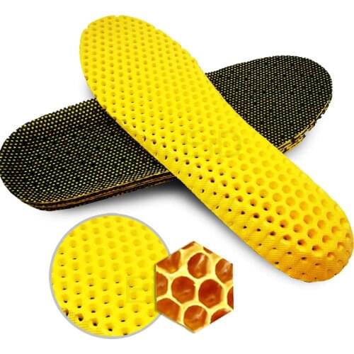 Mesh Breathable Stretch Deodorant Running Cushion Insoles For Feet Man Women Insoles For Shoes Sole Orthopedic Pad Memory Foam