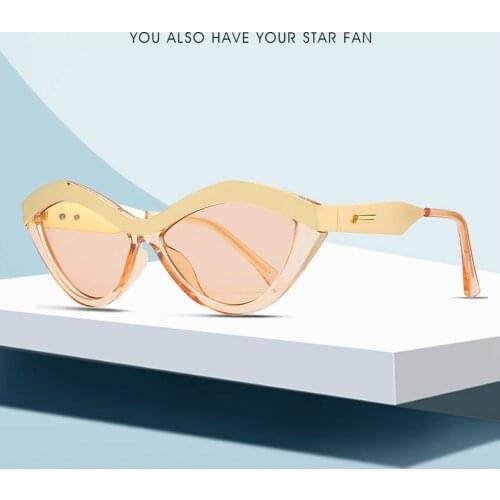 Cat Eye Sunglasses Women Designer Luxury Man/Women Cat Eye Sun Glasses Classic Vintage UV400 Outdoor Oculos De Sol