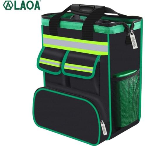 LAOA Tools Shoulder Bag 600D/1680D Thicken Toolkit With Reflective strip
