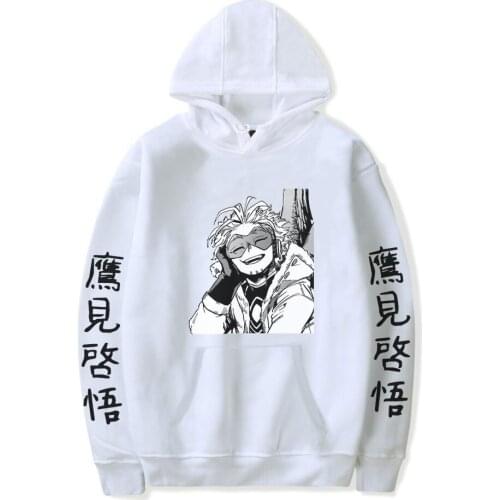 Anime Mens Hoodies Hawks My Hero Academia Hoodies Men Women Anime Sweatshirts Keigo Takami Boys/girls Clothing Spring Autumn
