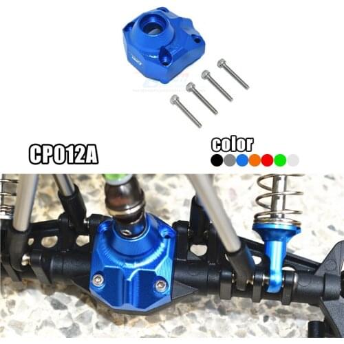 GPM Axial SCX10 III AXI03007 Capra 1.9 UTB AXI03004 Crawler Alloy Front Rear Gearbox Universal Cover AXI232004 RC Car Parts