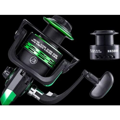 WALK FISH New High Quality Double Spool Fishing Reel 5.2:1 Gear Ratio High Speed Spinning Reel Carp Fishing Reels For Saltwater
