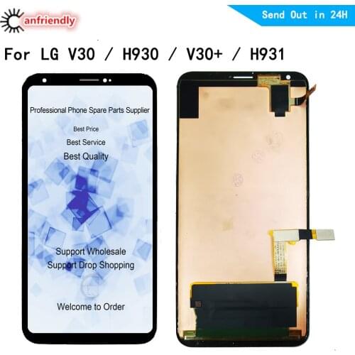 LCD For LG V30 H930 H933 H931 H932 VS996 US998 LS998U V30+ V30 plus LCD Display+Touch panel Screen With Frame Digitizer Assembly
