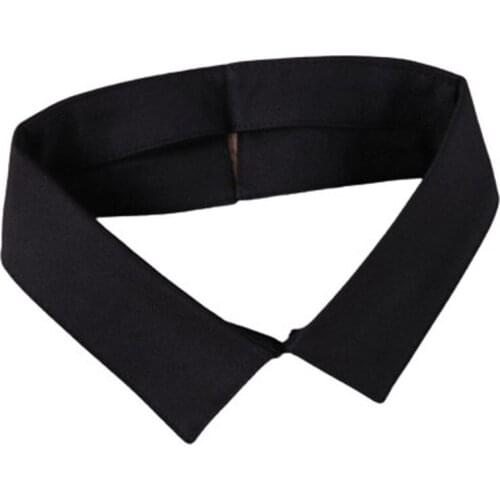 1pcs Classic Black/White Collar Shirt Fake Collar Tie Vintage Detachable Collar False Collar Women/Men Clothes Accessories