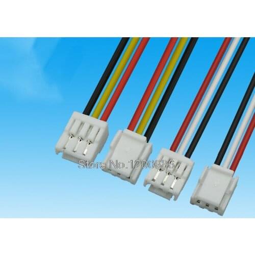 70CM 10 SETS GH Series 1.25 Female 1.25 8Pin GHR-08V-S Female Female Double Connector with Flat Cable 700MM 1007 28 AWG