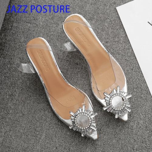 Sexy High Heels Sandals Shoes Woman Silver Rhinestone Wedding Shoes High Heels Party Shoes Summer Height Heels Sandals z494
