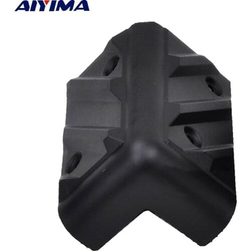 AIYIMA 8Pcs Audio Active Speakers Protection Angles Cases Sound Box Speaker Repair Parts Accessories Home Theater Sound System