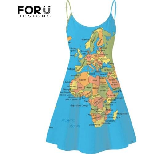 Открытые летние платья FORUDESIGNS China At AliExpress