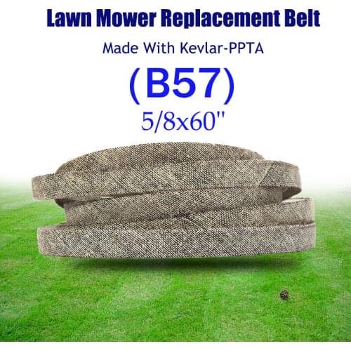 Make with Kevlar Mower Belt Dry Cloth for MTD754-0439 /954-0439 46" Mower Decks Special Cotton High Wear Resistance 5/8x60" B57