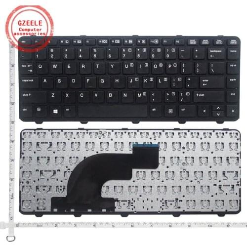 Laptop Keyboard for HP PROBOOK 640 G1 645 G1 black US layout 738688-001 736653-001 V139426BS1 With Frame Without pointing stick