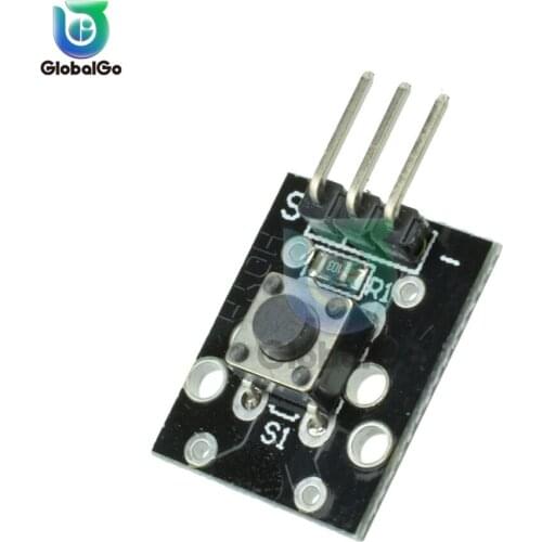 KY-004 3pin Button Key Switch Sensor Module for Arduino Diy Kit 6*6*5mm 6x6x5mm Touch Switch Module
