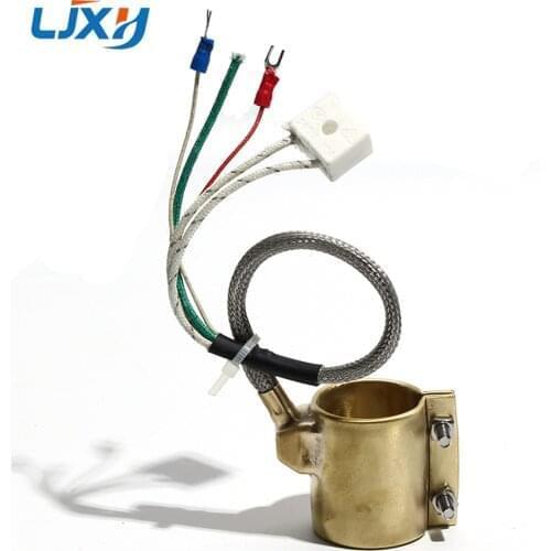 LJXH Brass Band Heater Electric Heating Ring 35x70/36x20/36x30/36x35/36x40mm Inner Diameter x Height with Two/Three/Five Wire