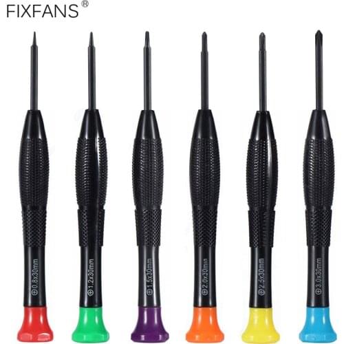 6Pcs Precision Small Phillips Screwdriver Set Repair Tool Kit for Watch Glasses Mobile Phone Laptop Tablet Electronics Repair