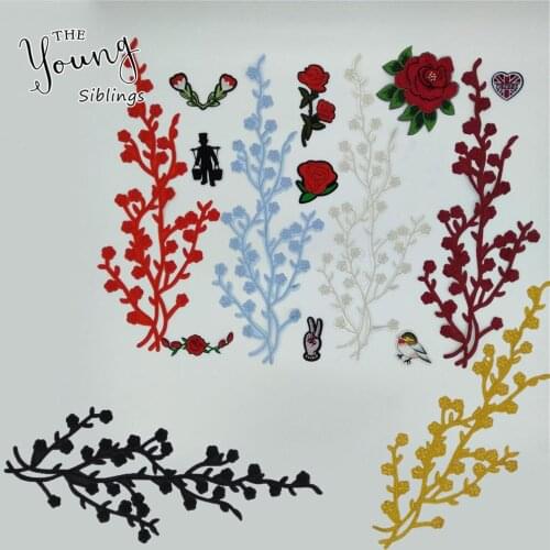 Fashion style Hot melt adhesive Applique Embroidery patches stripes Badges DIY Sewing Clothing Accessories 1pcs sell C5576-C5593